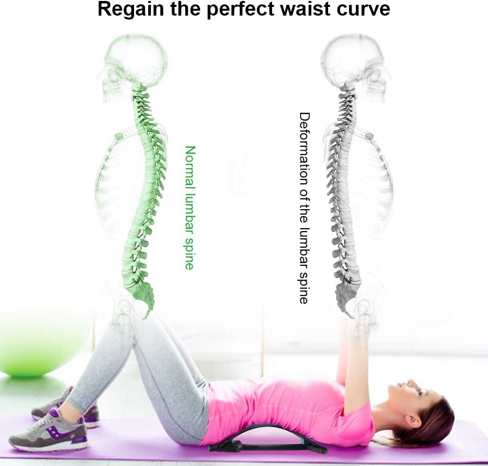 Adjustable Lumbar Pain Relief Back Stretcher