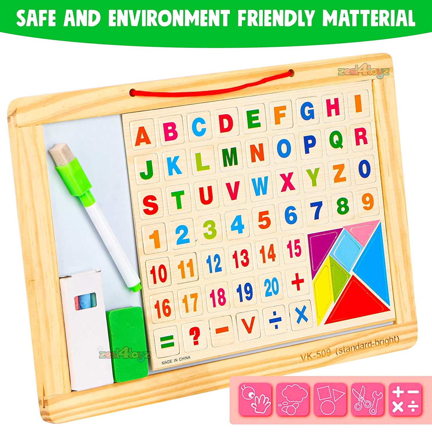 Magnetic Double Sided Play and Learning Board