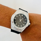 HBLT Classic Silicon Strap Men's Watch