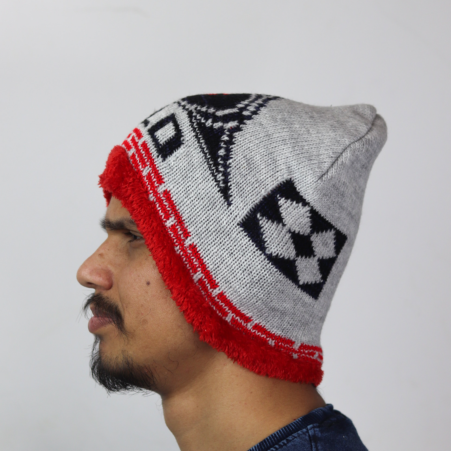 Soft Warm Inner Cashmere Design Beanie
