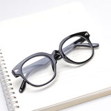 Round Thick Frame Trendy Optical Glass