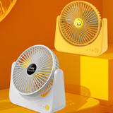 Cute Duck Design Wind Folding Rechargeable Desk Fan