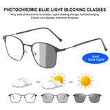 Photochromic Blue Light Blocking Optical Glass