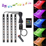 Car Interior RGB LED Strip Light ( Set of 4)