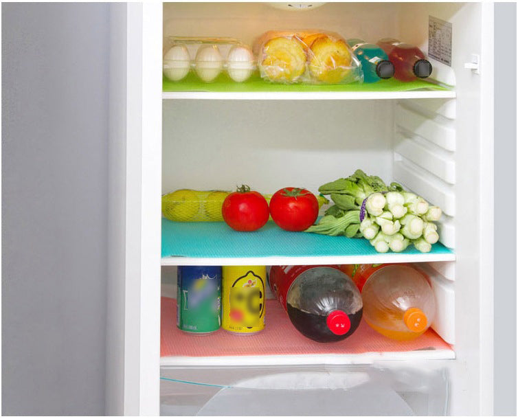 Reusable Waterproof Refrigerator Mats -Set of 4