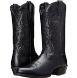 Men's Mid Calf PU Leather Western Boots