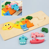 Cartoon Animal Educational Jigsaw Puzzle for Toys