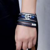 Embossed Letter Bracelet (4350645403682)