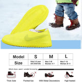 Unisex Waterproof Rainproof Non-Slip Silicone Shoes Cover