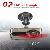 1080P Car Dash Cam Recorder Dual View Camera