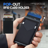 Rfid Automatic Pop-up Metal Card Holder
