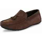 Flooristo Suede Leather Loafers for Men
