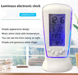 Luminous Music Alarm Date Clock