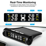 Solar Car Tyre Pressure Monitoring Device