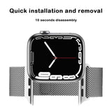 Stainless Steel Mesh Magnetic Watch Band for Series7/8