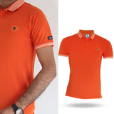 Like On-Orange Color Men's Polo T-shirt