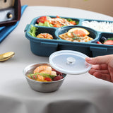 Portable Microwaveable Lunch Box with Soup Bowl