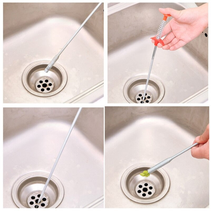 Long Reach Flexible Claw Screw Drain Sink Key Pick Up Tool Grabber Cleaner  60cm