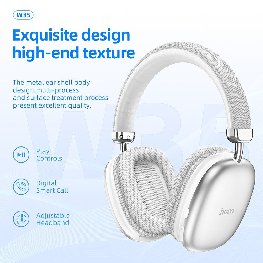 Hoco W35 HiFi Wireless Bluetooth Headphones, 56% OFF