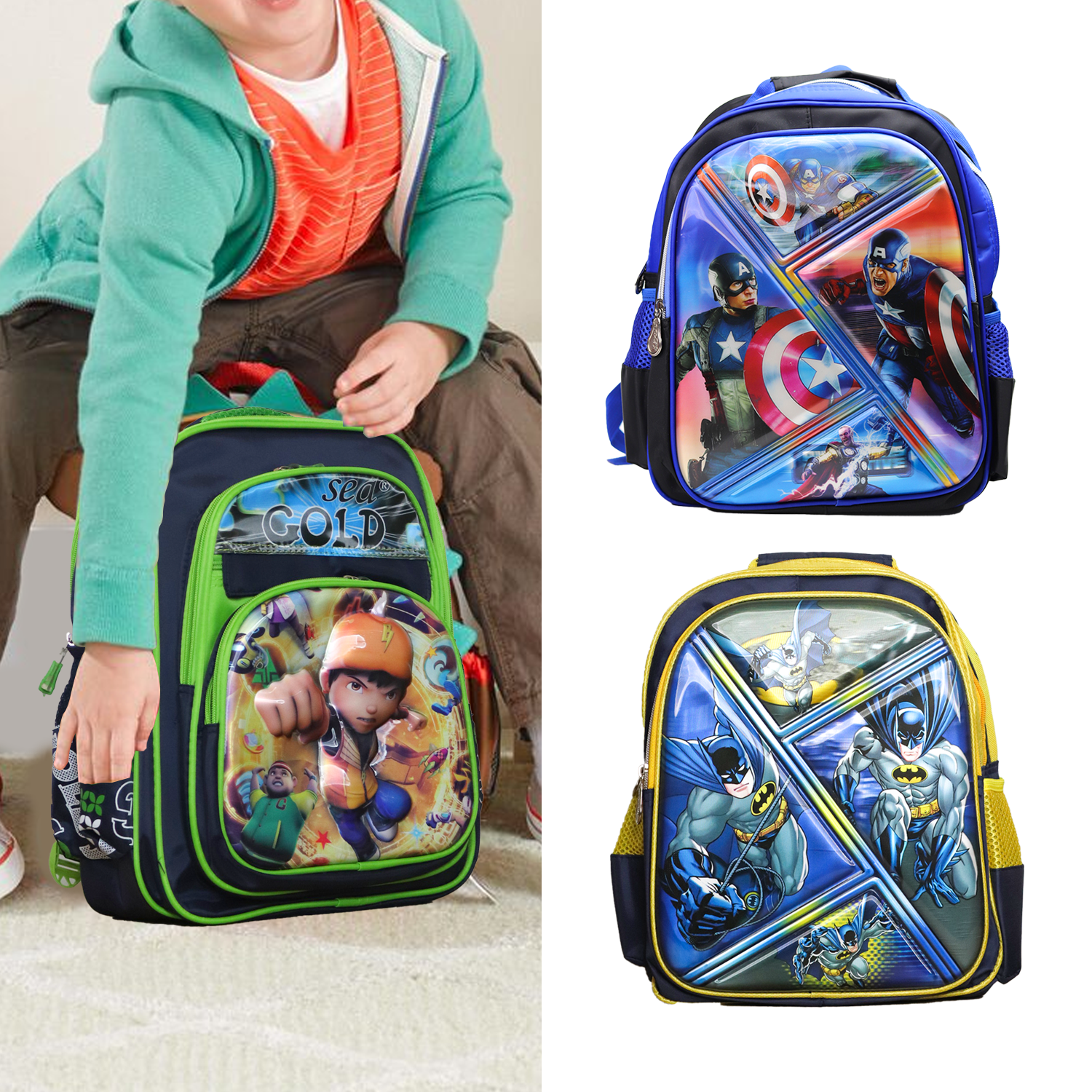 Bag for kid boy hot sale