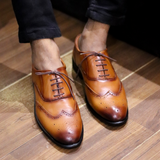 Men's Handmade Leather Business Formal Shoes