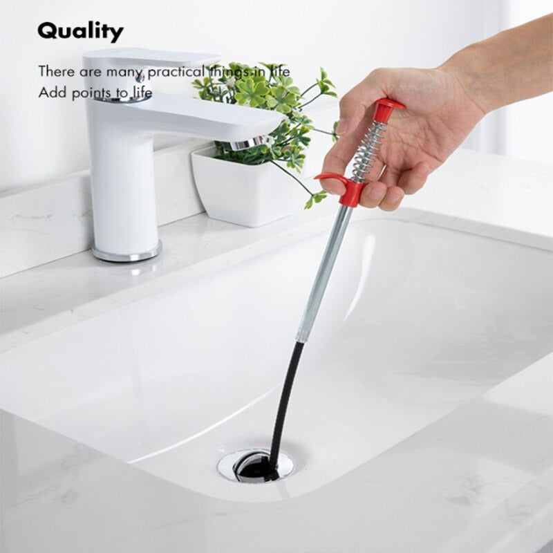 62 Inch Long Household Pipe Drain Cleaning Stick