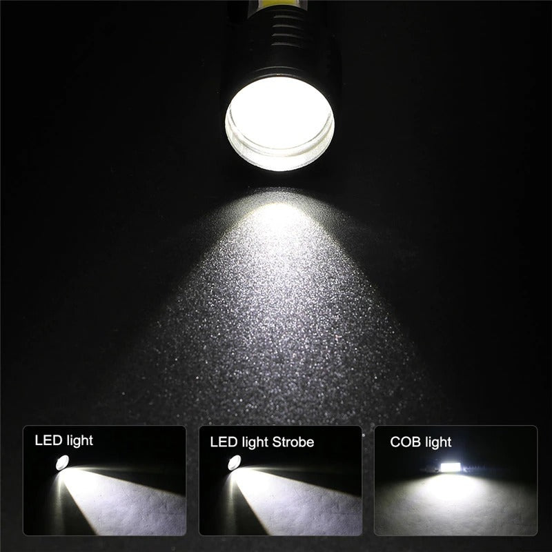 3 Lighting Modes Mini Flashlight
