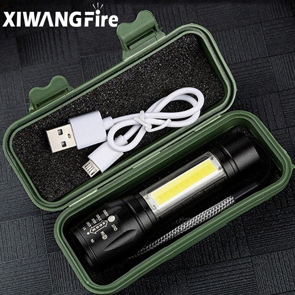 3 Lighting Modes Mini Flashlight