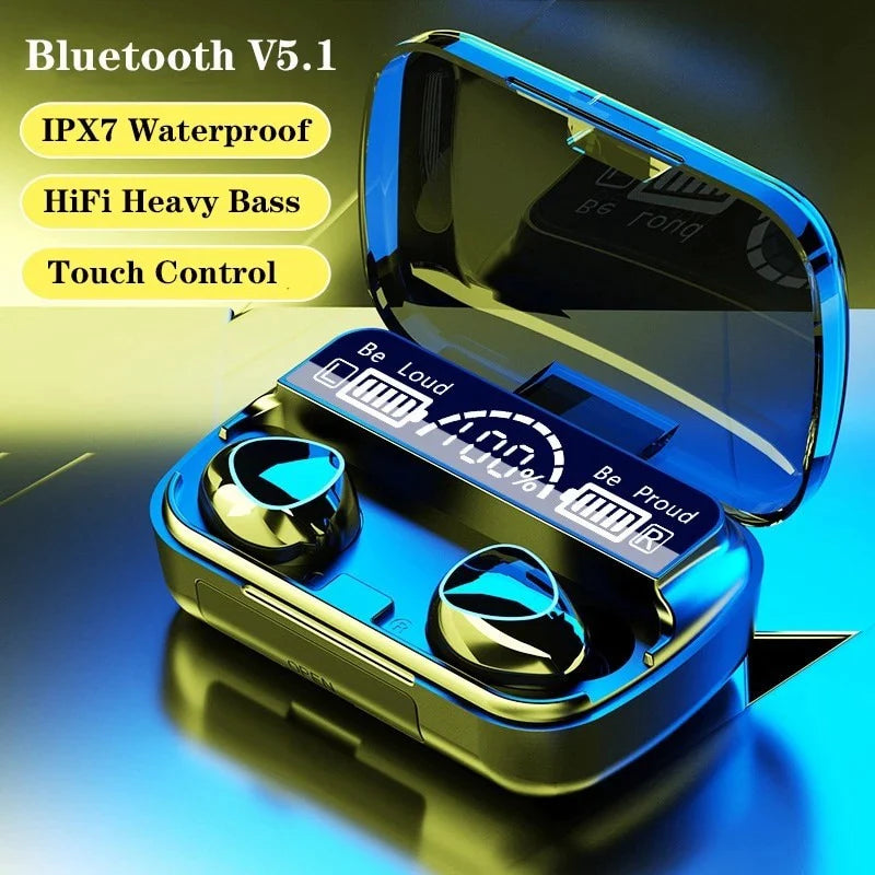 M10 TWS Touch Control Earbuds Care Me