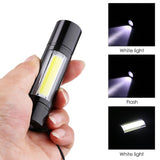 3 in 1 Rechargeable Mini Outdoor Flashlight