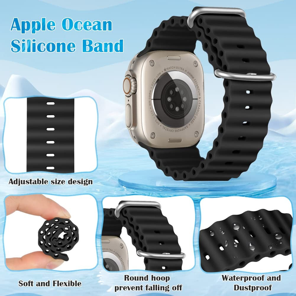 Series 7/8 Ocean Silicon Watch Strap