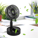 3 Speeds Adjustable Portable Folding Fan